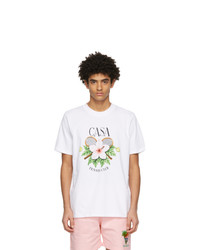 Casablanca White Casa Tennis Club T Shirt