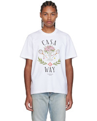 Casablanca White Casa Way T Shirt