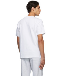 Casablanca White Casaway Tennis Print T Shirt