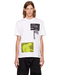 T/SEHNE White Collage T Shirt