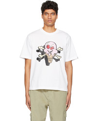 Icecream White Cones Bones T Shirt