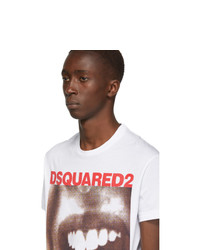 DSQUARED2 White Cool Fit T Shirt