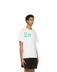 Rochambeau White Core Logo T Shirt