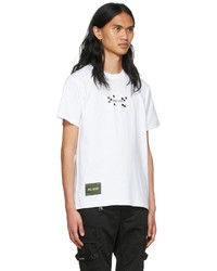 Izzue White Cotton T Shirt