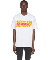 DSQUARED2 White Cotton T Shirt