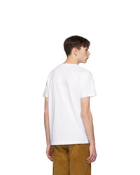 Norse Projects White Daniel Frost Edition Reading T Shirt