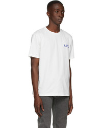 A.P.C. White Daniel T Shirt
