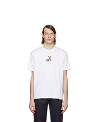 Burberry White Deer T Shirt