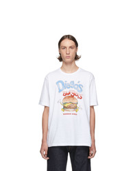 Junya Watanabe White Diegos Burgers T Shirt