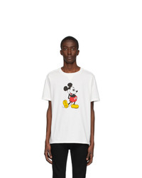 TAKAHIROMIYASHITA TheSoloist. White Disney Edition Mickey T Shirt
