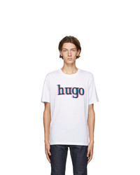 Hugo White Dontrol T Shirt