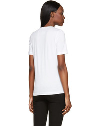 Dsquared2 White Dot Print T Shirt