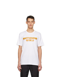 Mastermind World White Drip Logo T Shirt