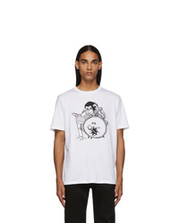 Ps By Paul Smith White Drum T Shirt