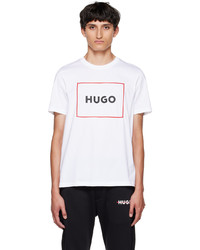 Hugo White Dumex T Shirt