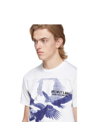 Helmut Lang White Eagle Standard T Shirt