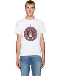 Kenzo White Eiffel Tower T Shirt
