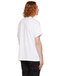 VERSACE JEANS COUTURE White Embellished T Shirt