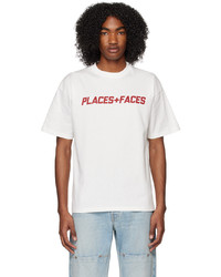PLACES+FACES White Emblem T Shirt