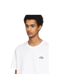 adidas Originals White Embroidered T Shirt