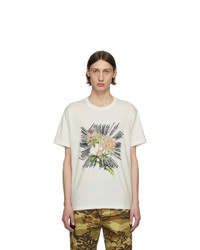 Givenchy White Embroidered T Shirt