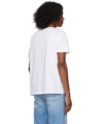A.P.C. White Evan Nautical T Shirt