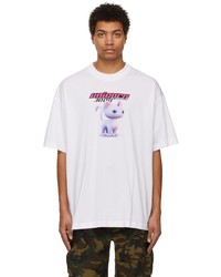 Vetements White Everyone Can Be A Unicorn T Shirt