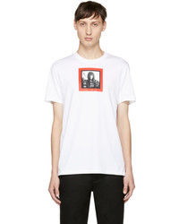 Givenchy White Face T Shirt