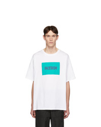 Vier White Facetasm Edition Box Logo T Shirt