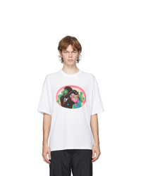 Opening Ceremony White Figures Print T Shirt