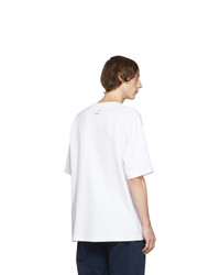 Acne Studios White Flower Erian T Shirt