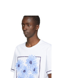 Jacquemus White Flower Le T Shirt Mala T Shirt
