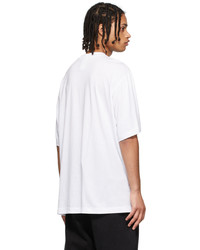 JERIH White Flying Bluebird T Shirt