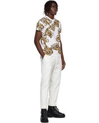VERSACE JEANS COUTURE White Garland T Shirt