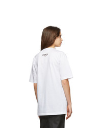 Fendi White Gloria T Shirt