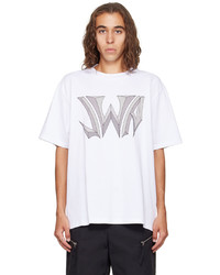 JW Anderson White Gothic T Shirt