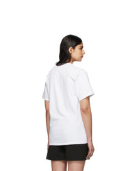 Noah NYC White Gradient Logo T Shirt