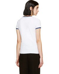 Loewe White Graphic T Shirt