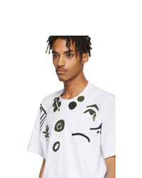 Marni White Graphic T Shirt