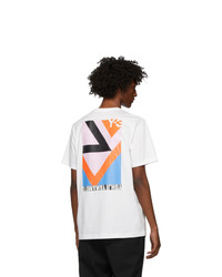 Y-3 White Graphic T Shirt