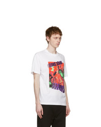 VERSACE JEANS COUTURE White Graphic T Shirt