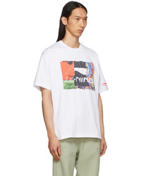 Li-Ning White Graphic T Shirt