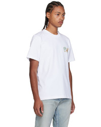 Casablanca White Graphic T Shirt
