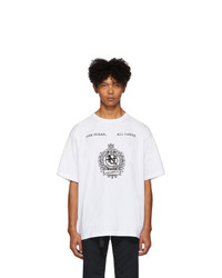 Nanamica White Graphic T Shirt