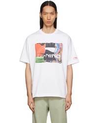 Li-Ning White Graphic T Shirt