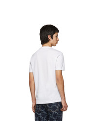 Versace White Half Medusa T Shirt