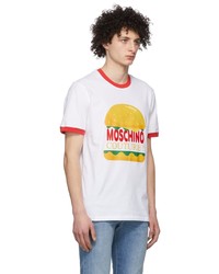 Moschino White Hamburger T Shirt