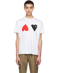 Vivienne Westwood White Hearts T Shirt