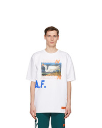 Heron Preston White Heron Af T Shirt