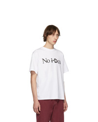 Aries White I D Edition No Idea T Shirt